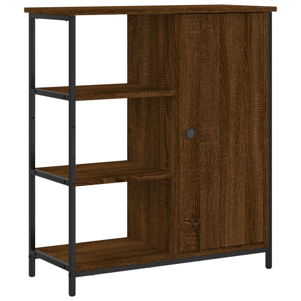 Buffet chêne marron 70x30x80 cm bois d'ingénierie - XIOS