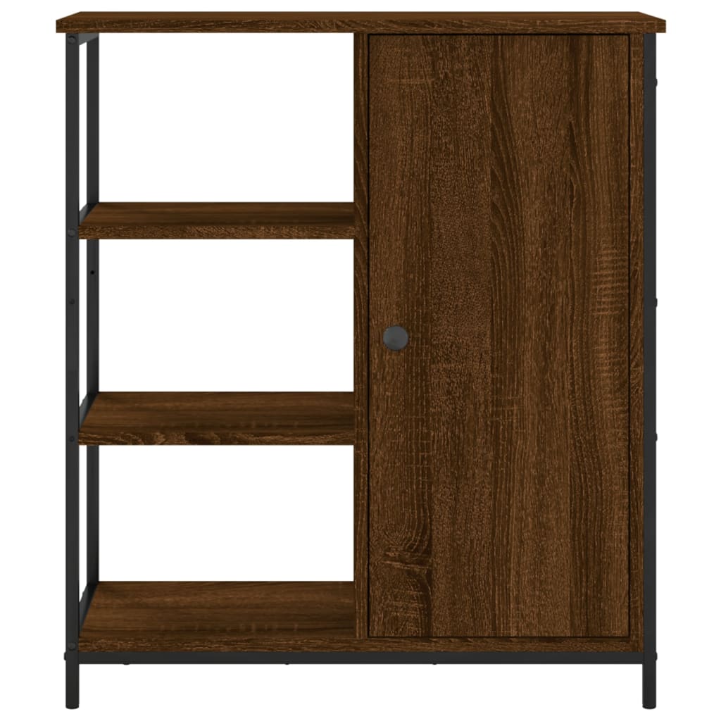 Buffet chêne marron 70x30x80 cm bois d'ingénierie - XIOS