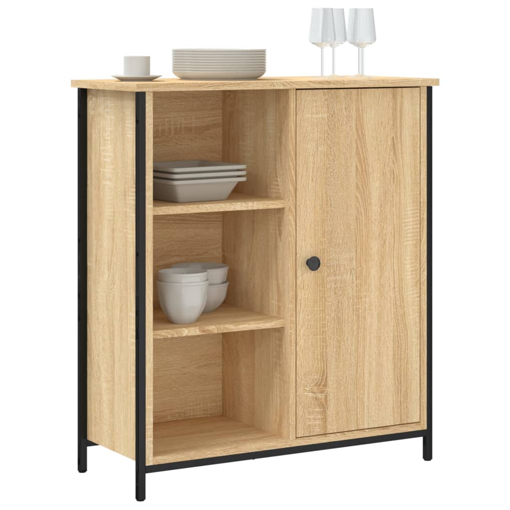 Buffet chêne sonoma 70x30x80 cm bois d'ingénierie - XIOS