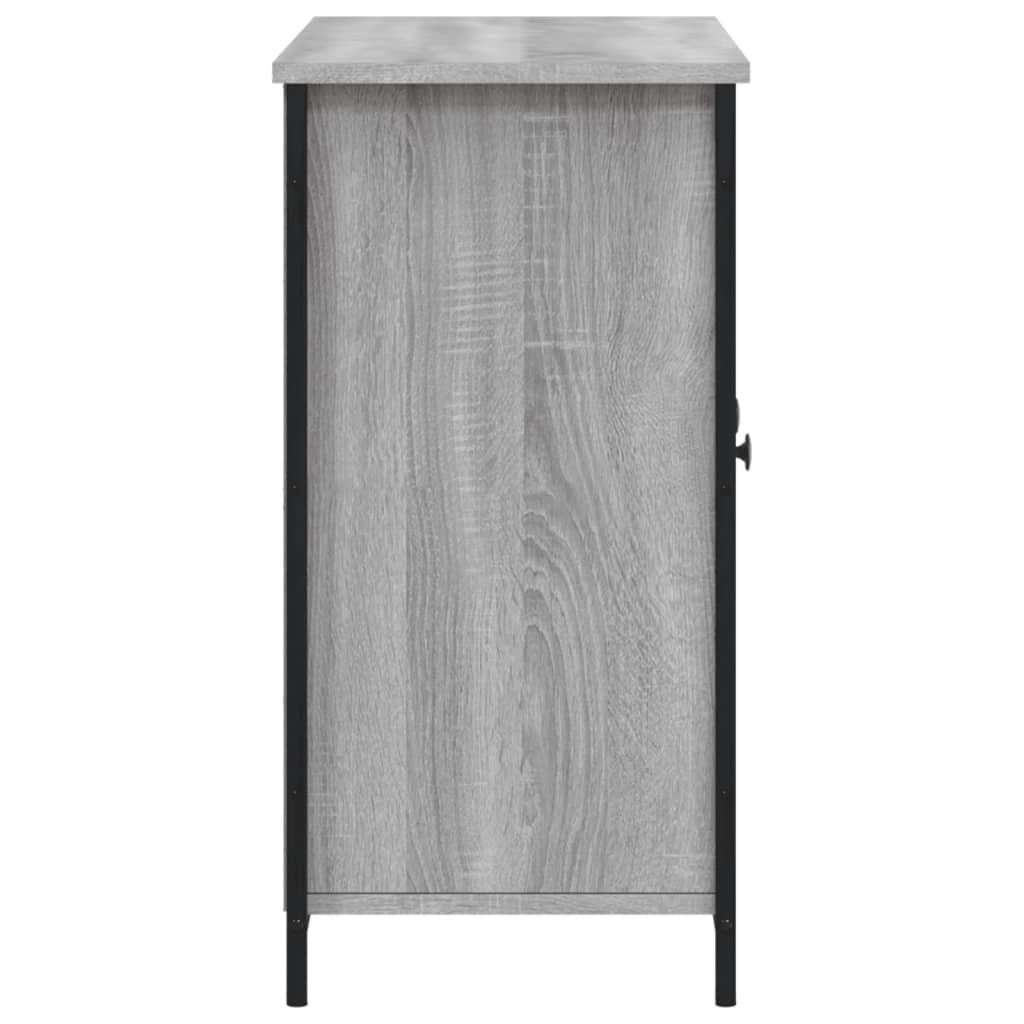 Buffet sonoma gris 100x35x70 cm bois d'ingénierie - XIOS
