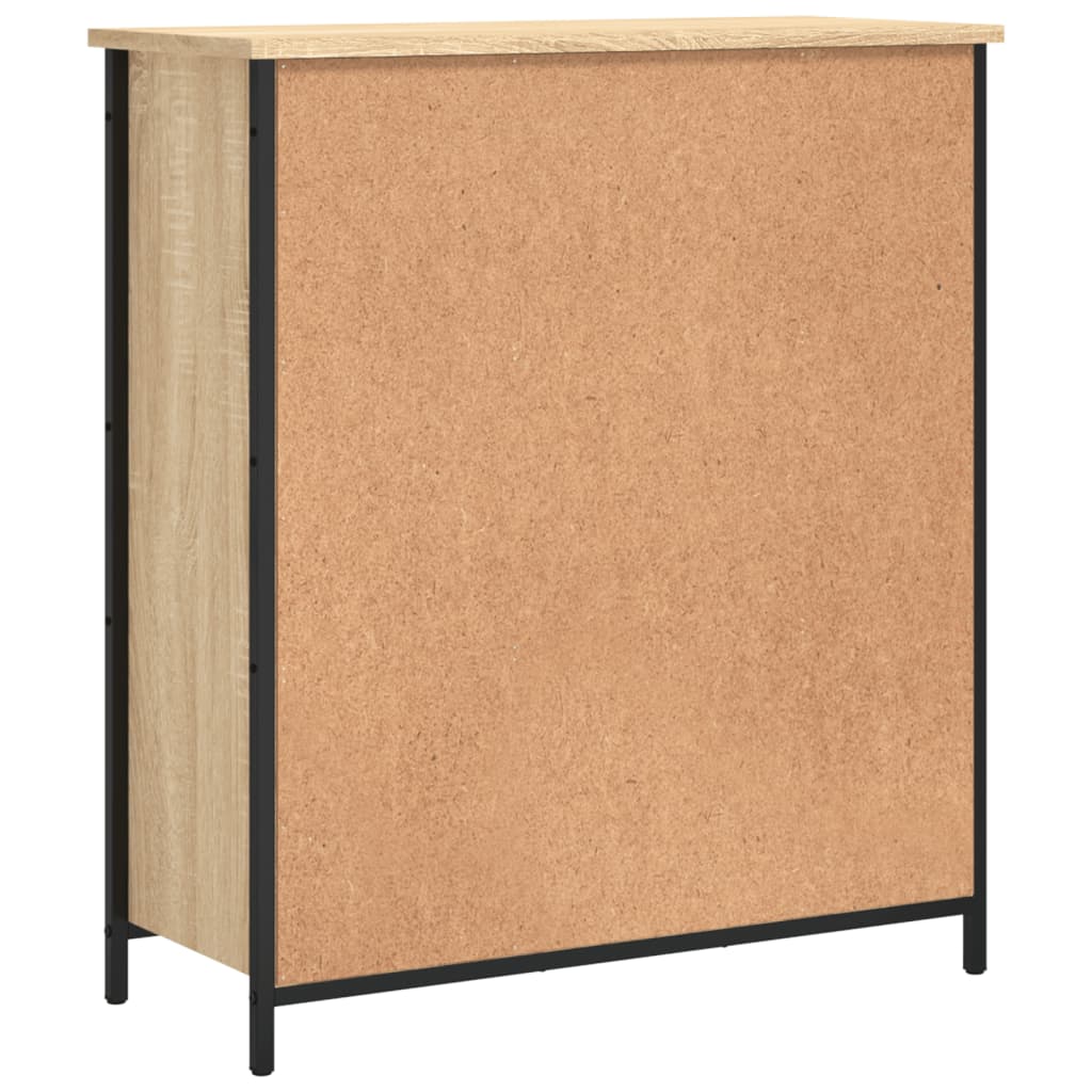 Buffet chêne sonoma 70x30x80 cm bois d'ingénierie - XIOS