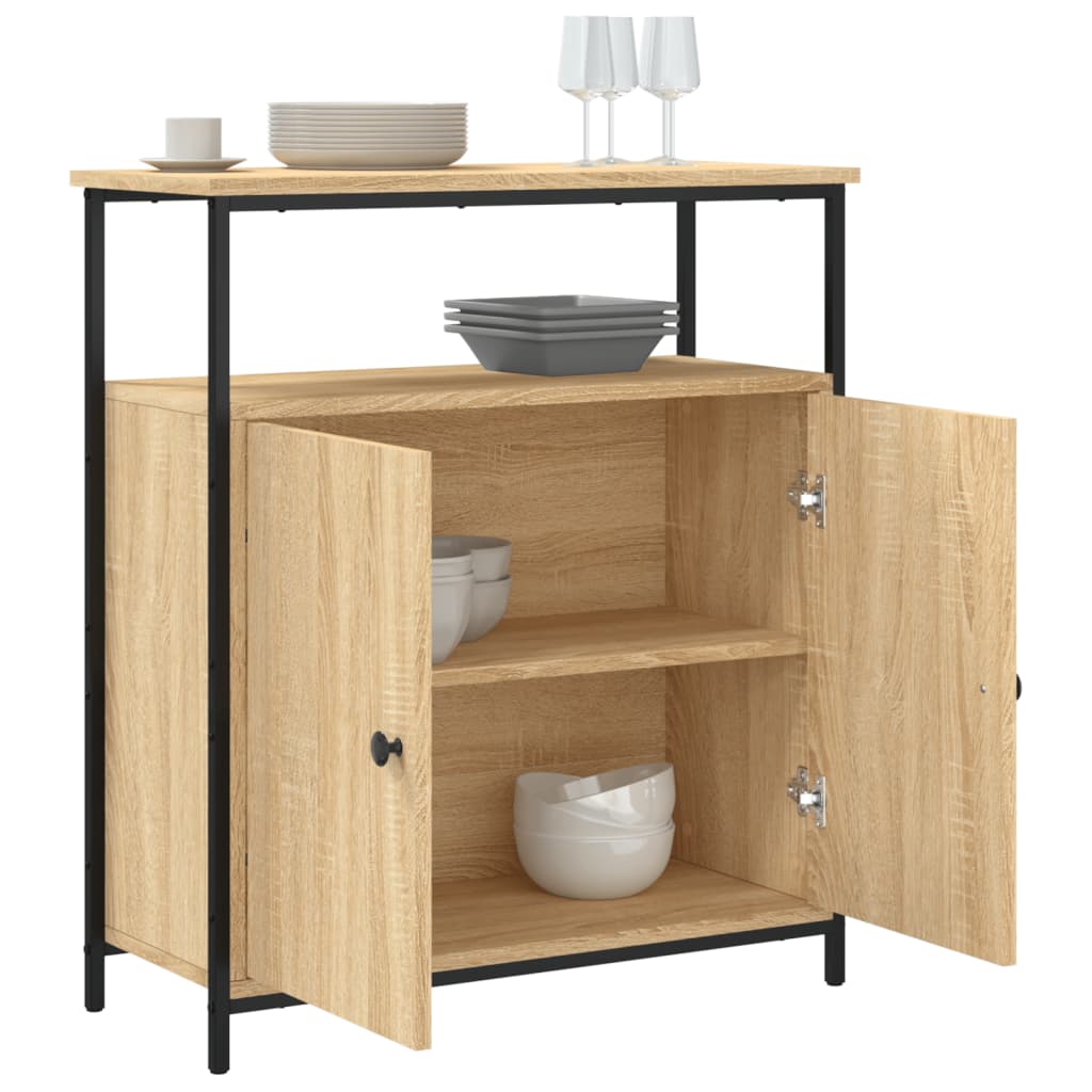 Buffet Chêne Sonoma 70x30x80 cm Bois d'ingénierie - XIOS