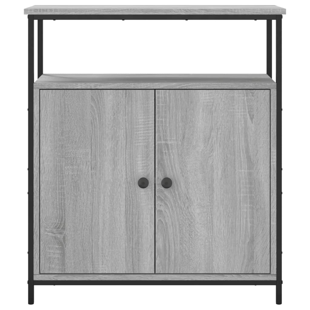 Buffet sonoma gris 70x30x80 cm bois d'ingénierie - XIOS