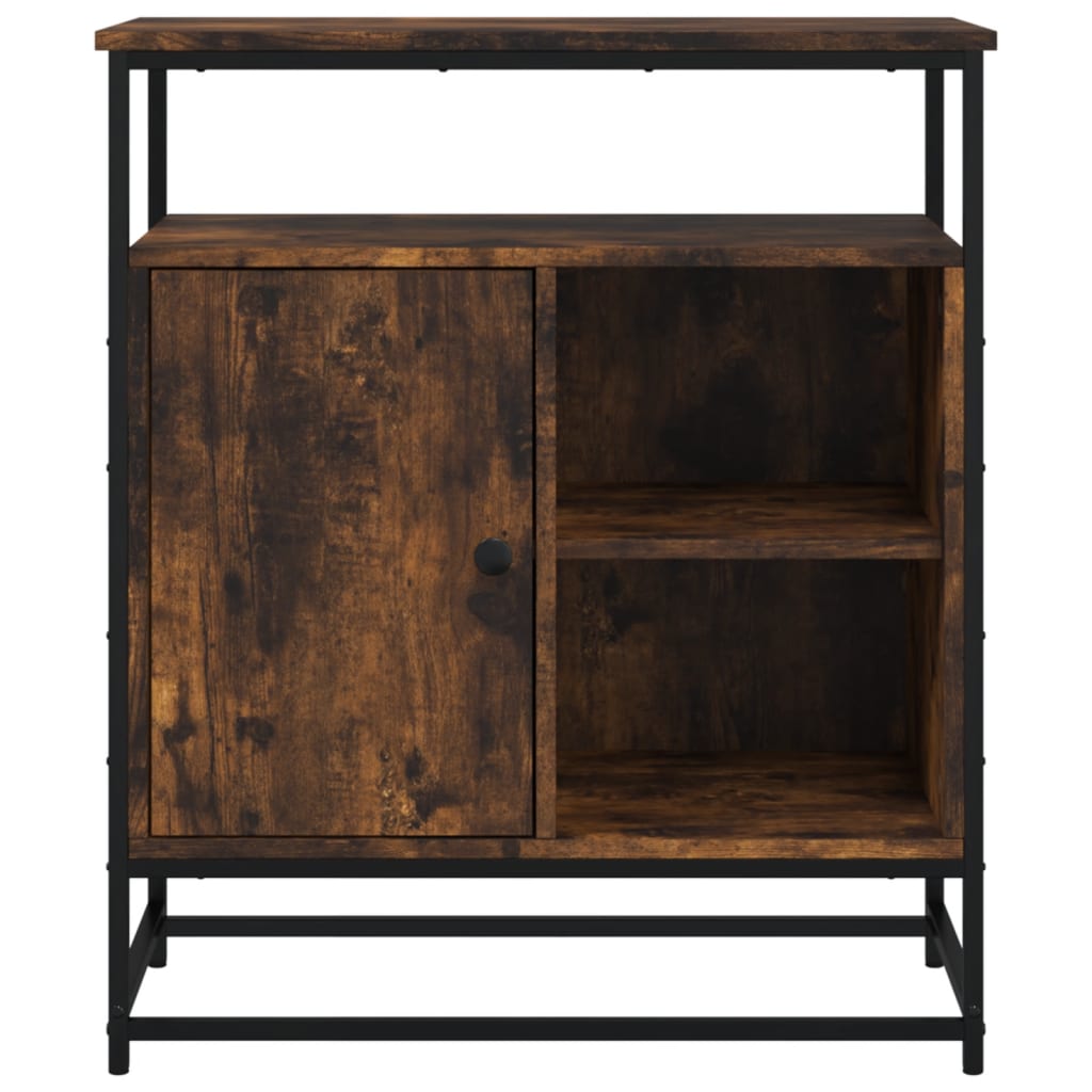 Buffet chêne fumé 69x35x80 cm bois d'ingénierie - XIOS