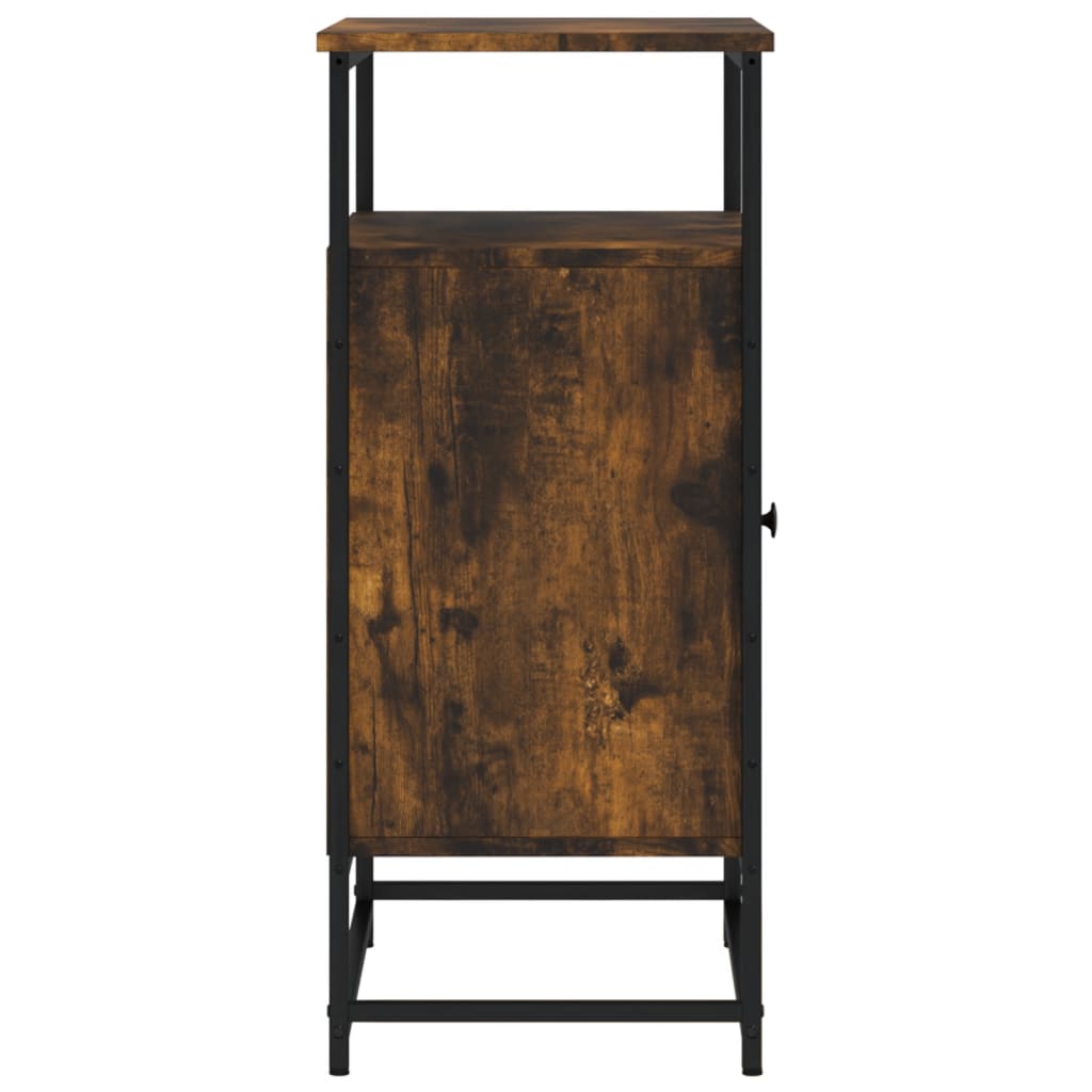 Buffet chêne fumé 69x35x80 cm bois d'ingénierie - XIOS