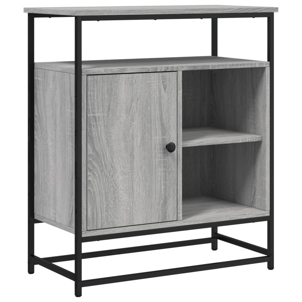 Buffet sonoma gris 69x35x80 cm bois d'ingénierie - XIOS