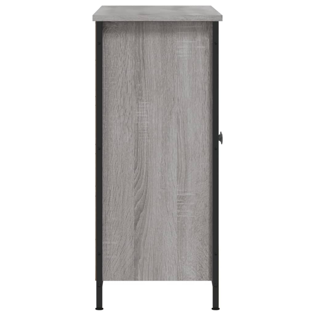 Buffet sonoma gris 100x33x75 cm bois d'ingénierie - XIOS