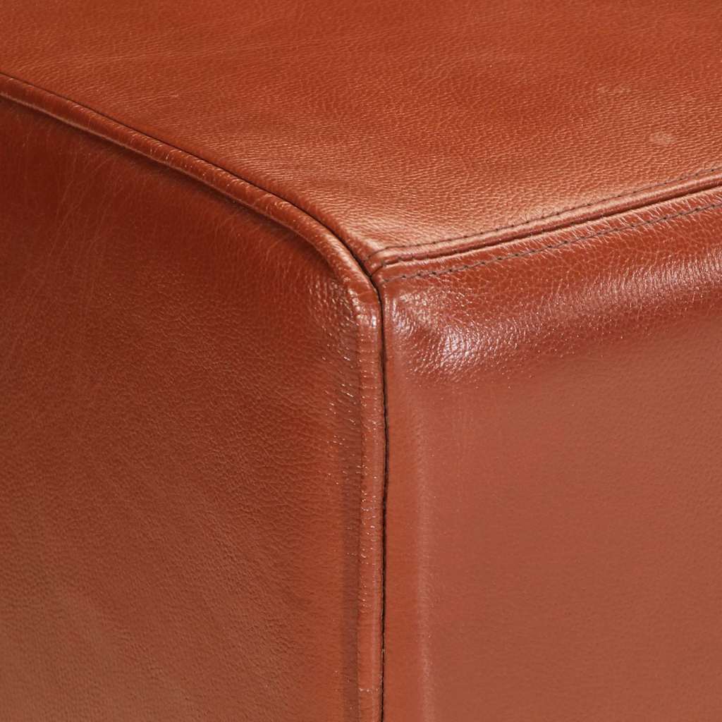 Banc de gymnastique marron 110 cm cuir véritable - XIOS