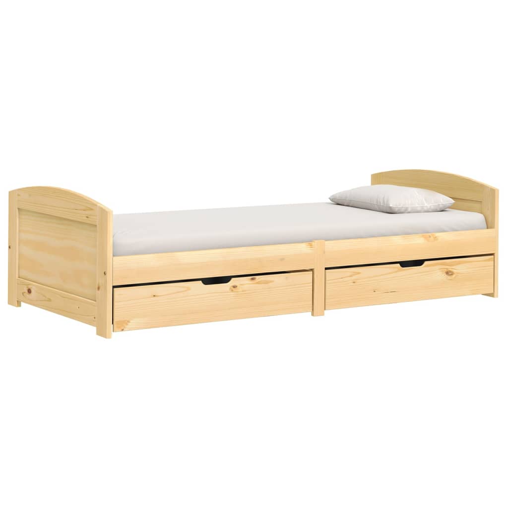 Lit de jour avec 2 tiroirs sans matelas IRUN 90x200 cm - XIOS