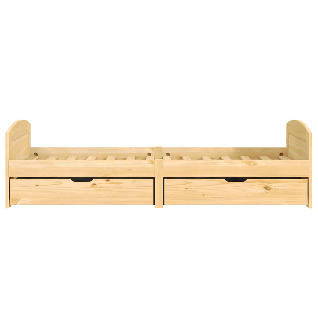Lit de jour avec 2 tiroirs sans matelas IRUN 90x200 cm - XIOS