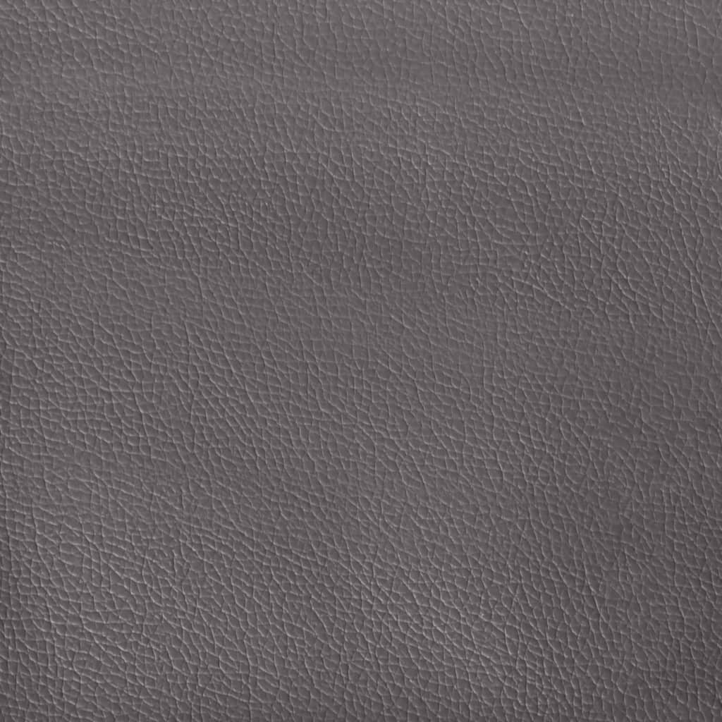 Fauteuil Gris 60 cm Similicuir - XIOS