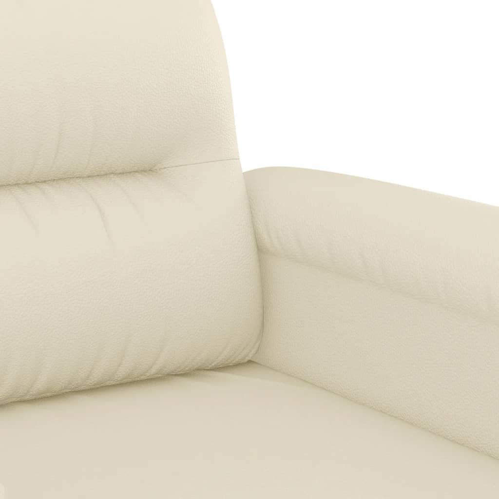 Fauteuil Crème 60 cm Similicuir - XIOS