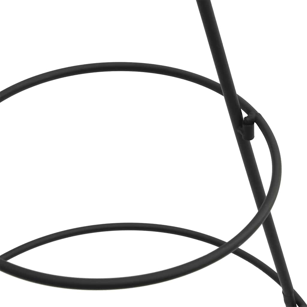 Arbre de Noël en métal pour décoration noir 125 cm - XIOS