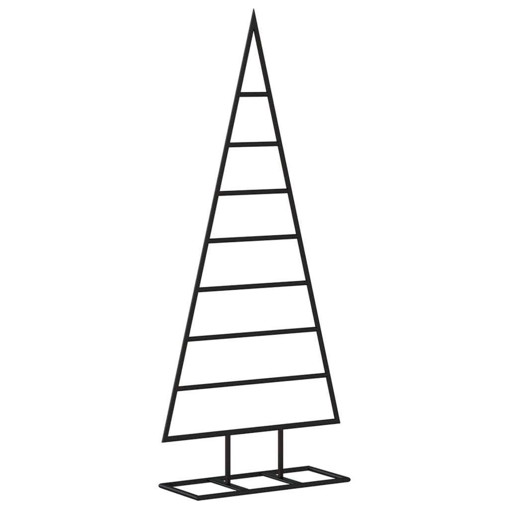 Arbre de Noël en métal pour décoration noir 125 cm - XIOS