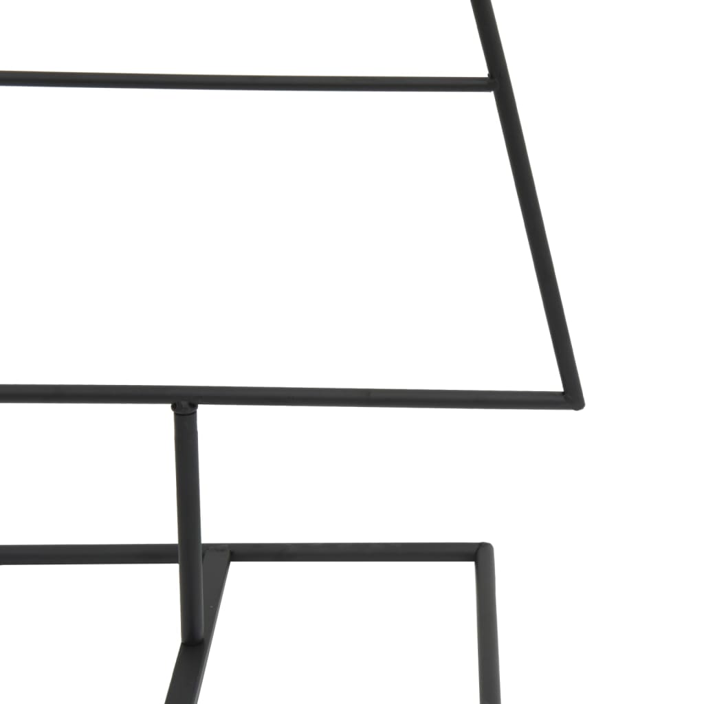 Arbre de Noël en métal pour décoration noir 125 cm - XIOS