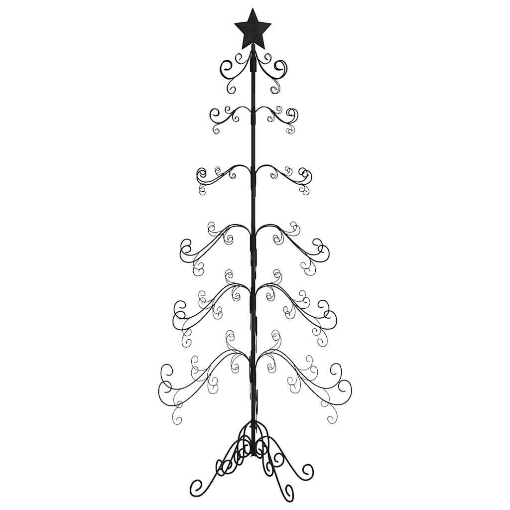 Arbre de Noël en métal pour décoration noir 215 cm - XIOS