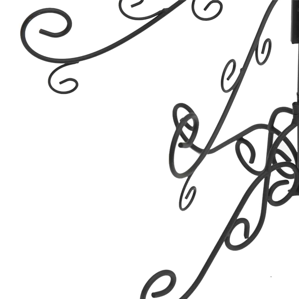 Arbre de Noël en métal pour décoration noir 215 cm - XIOS