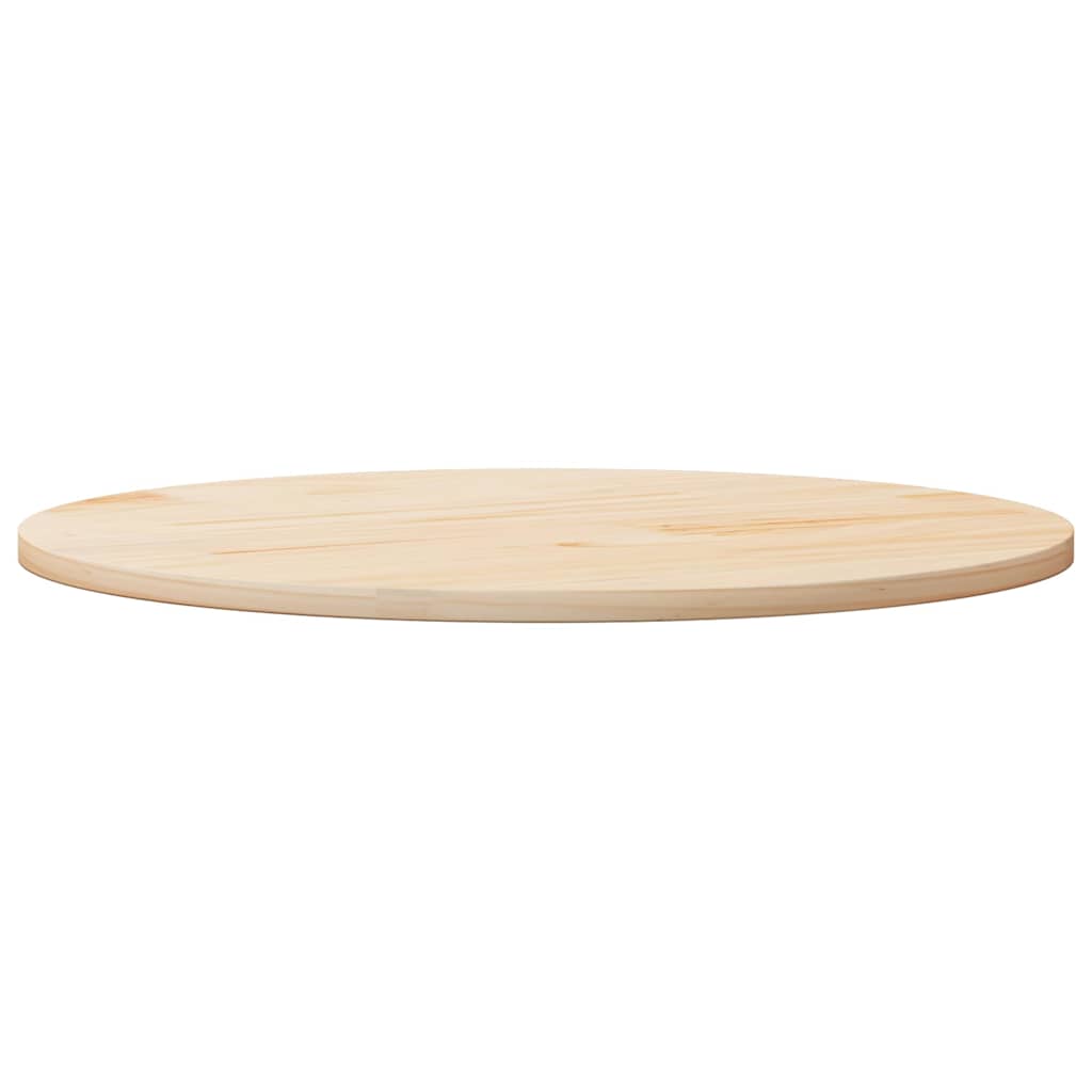 Dessus de table rond Ø80x3 cm bois de pin massif - XIOS