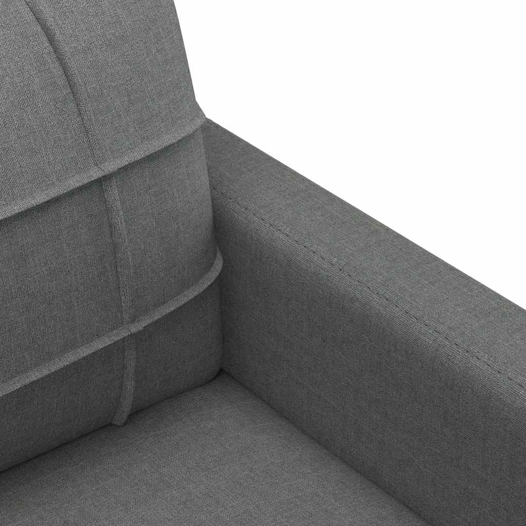 Fauteuil Gris foncé 60 cm Tissu - XIOS