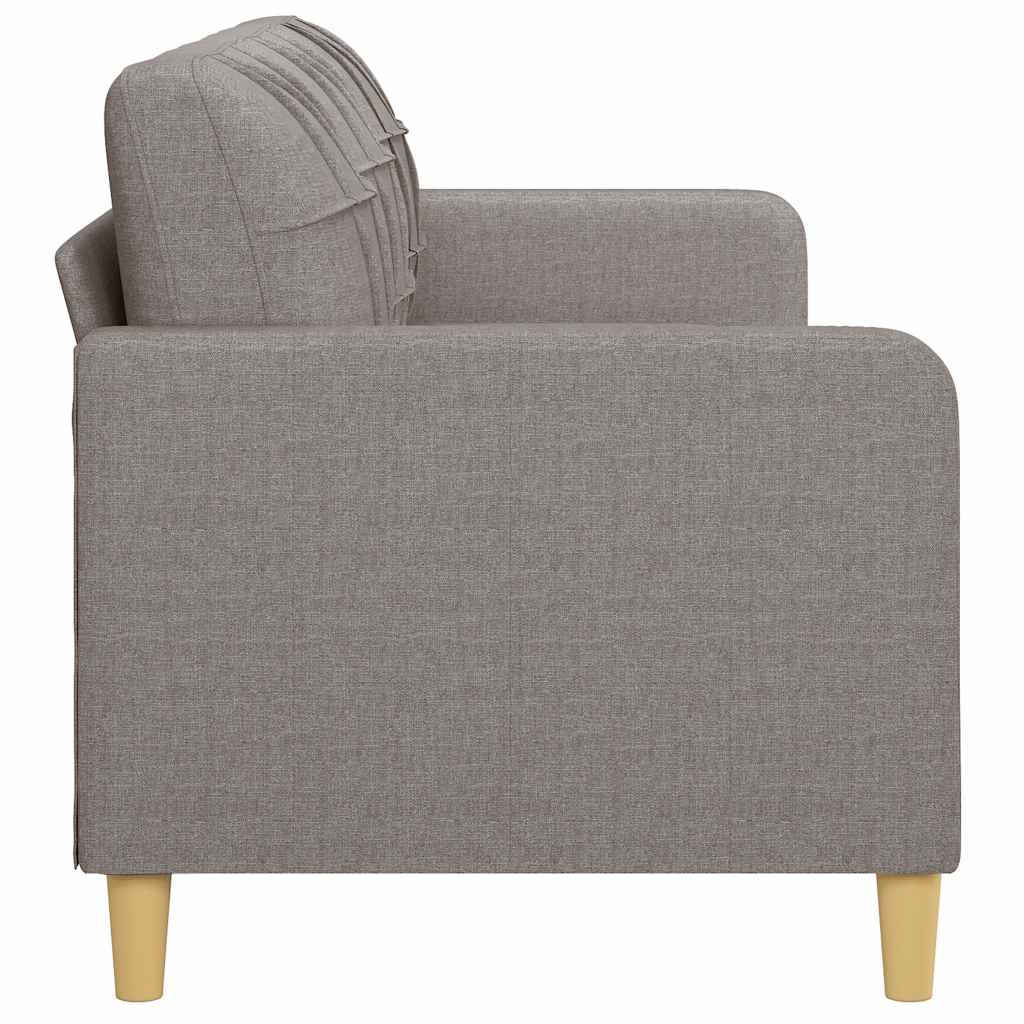 Canapé à 3 places Taupe 180 cm Tissu - XIOS