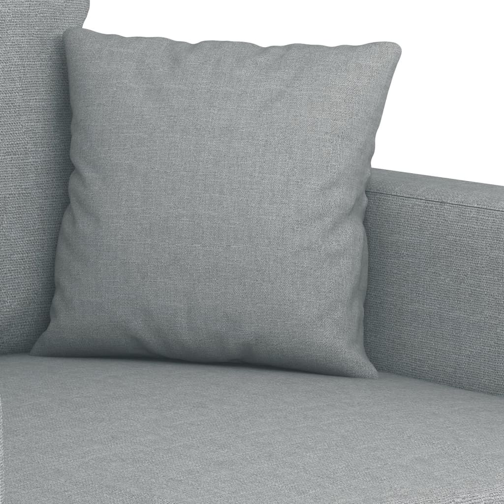 Fauteuil Gris clair 60 cm Tissu - XIOS