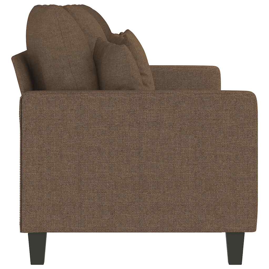 Canapé à 3 places Marron 180 cm Tissu - XIOS