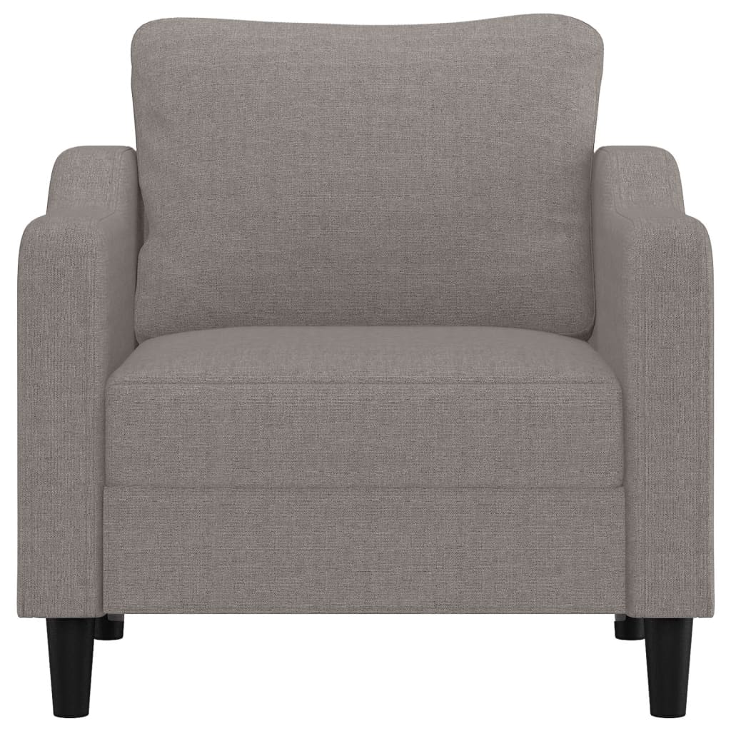 Fauteuil Taupe 60 cm Tissu - XIOS