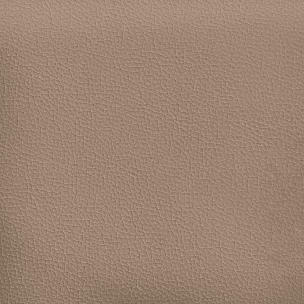 Canapé à 2 places Cappuccino 140 cm Similicuir - XIOS