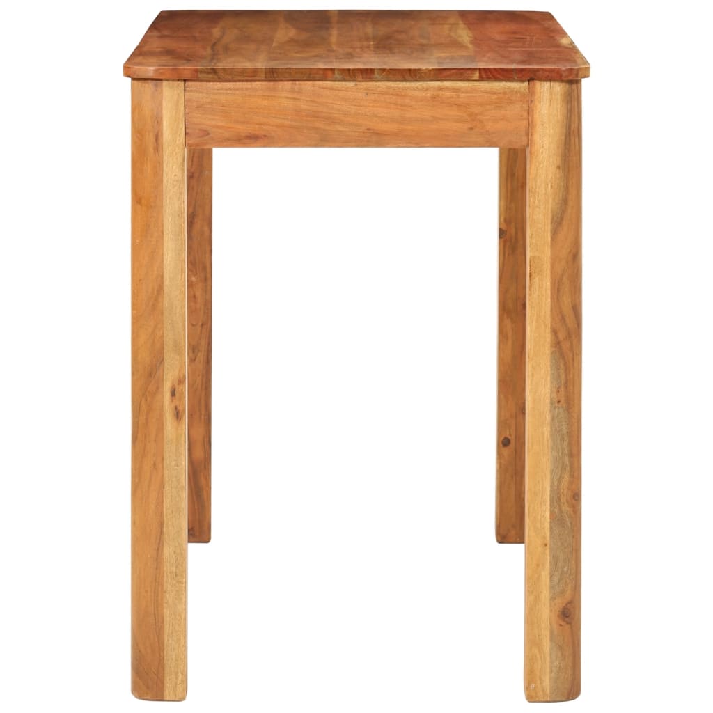 Table à manger 110x55x76 cm bois d'acacia massif - XIOS