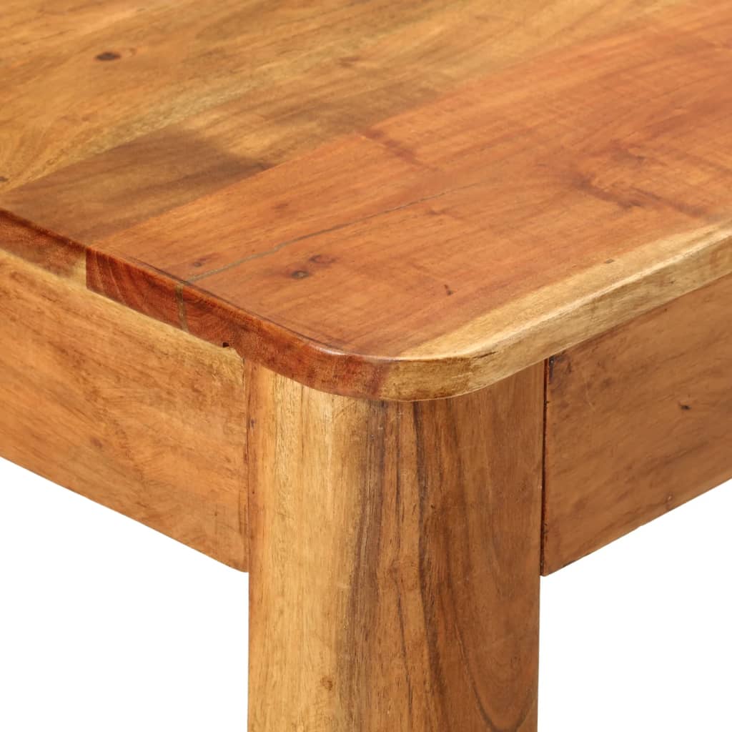 Table à manger 110x55x76 cm bois d'acacia massif - XIOS