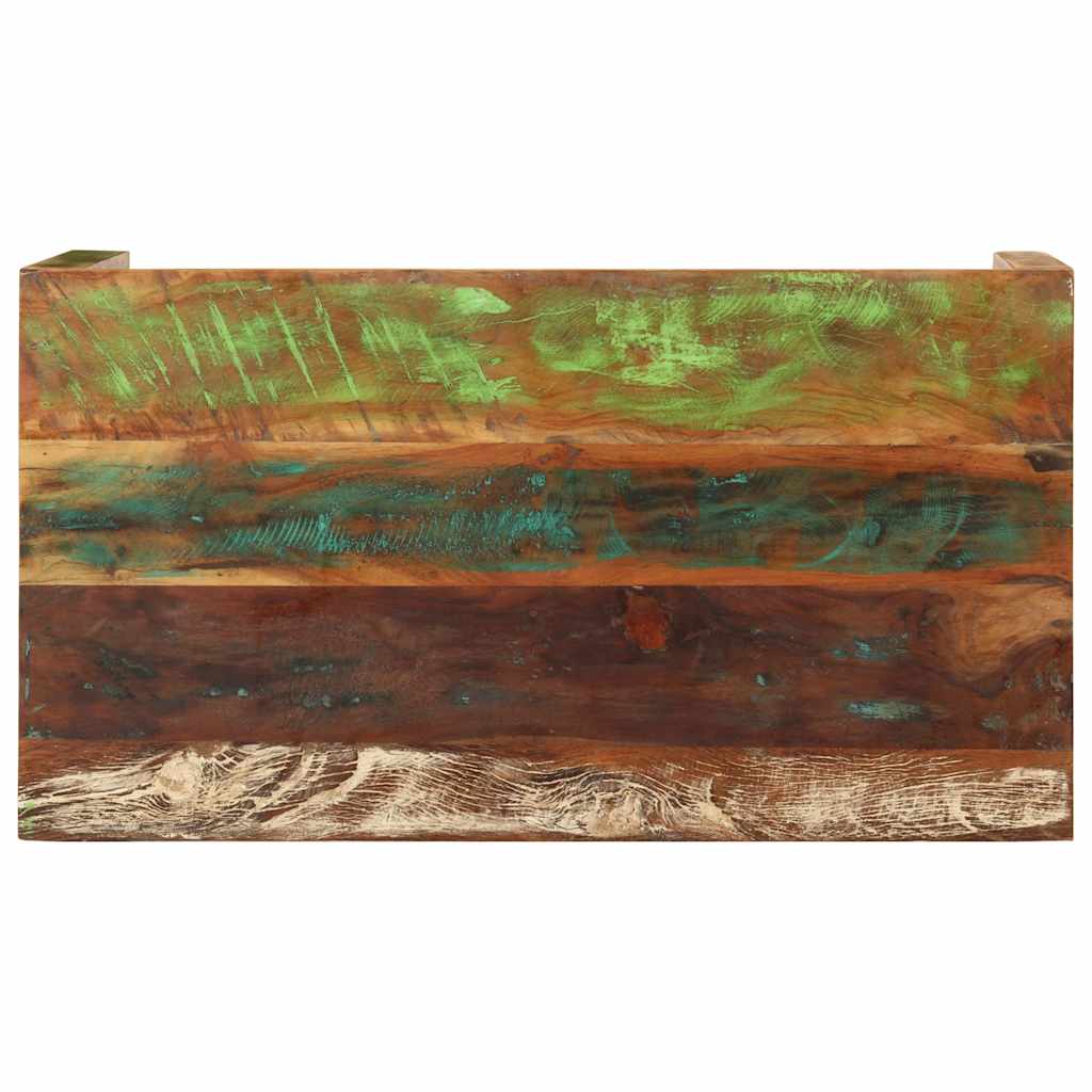 Table basse 110x55x40 cm bois de récupération massif