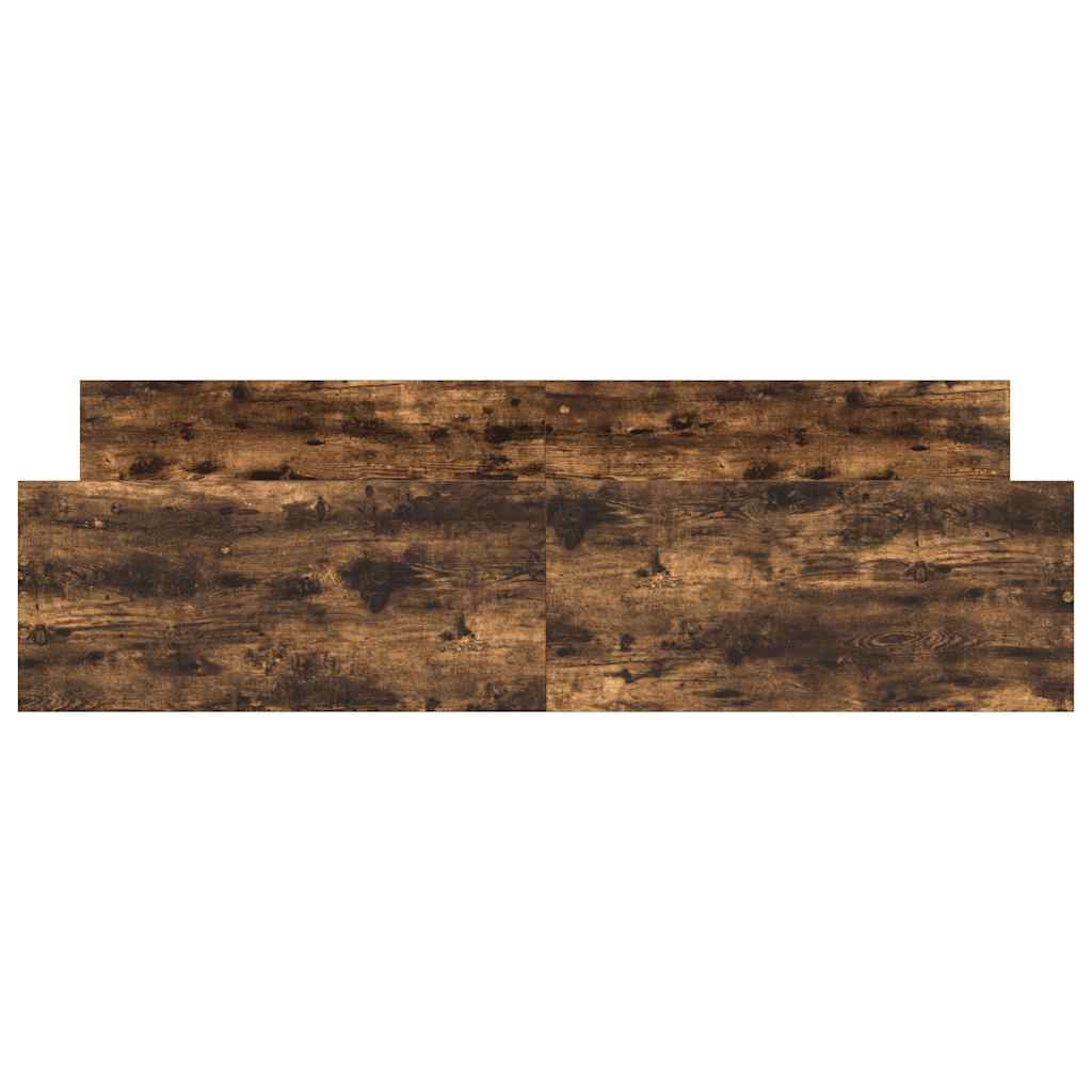 Cadre de lit sans matelas chêne fumé 200x200 cm - XIOS