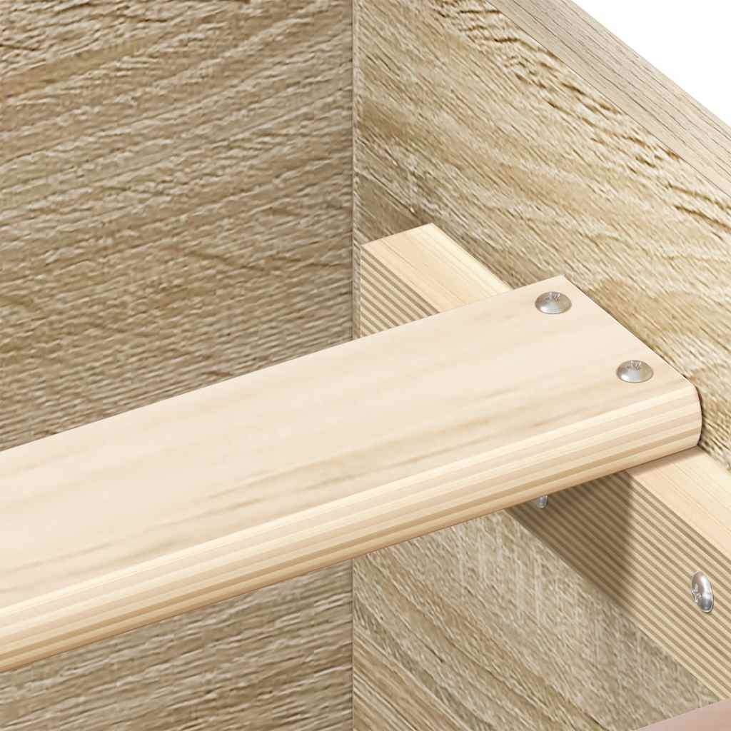Cadre de lit sans matelas chêne sonoma 120x200 cm - XIOS