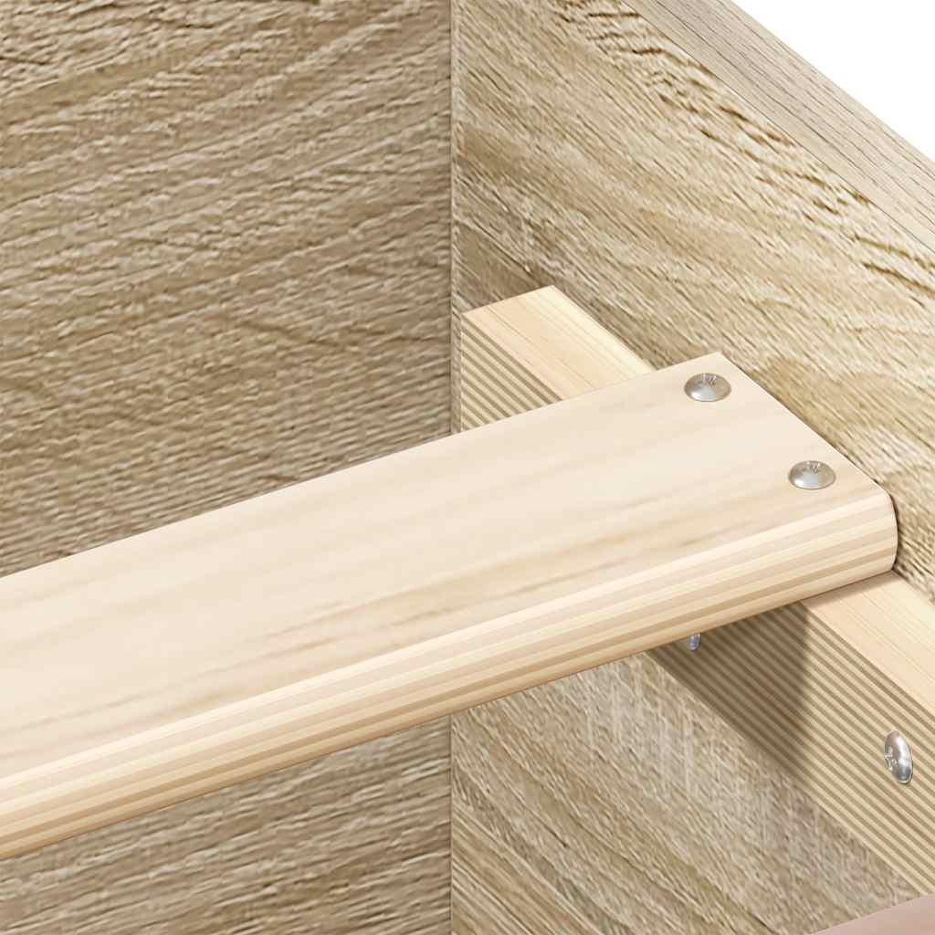 Cadre de lit sans matelas chêne sonoma 140x200 cm - XIOS