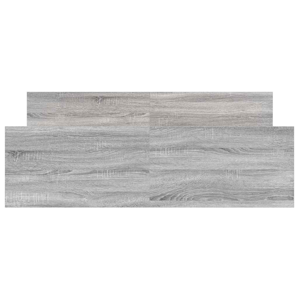 Cadre de lit sans matelas sonoma gris 140x200 cm - XIOS