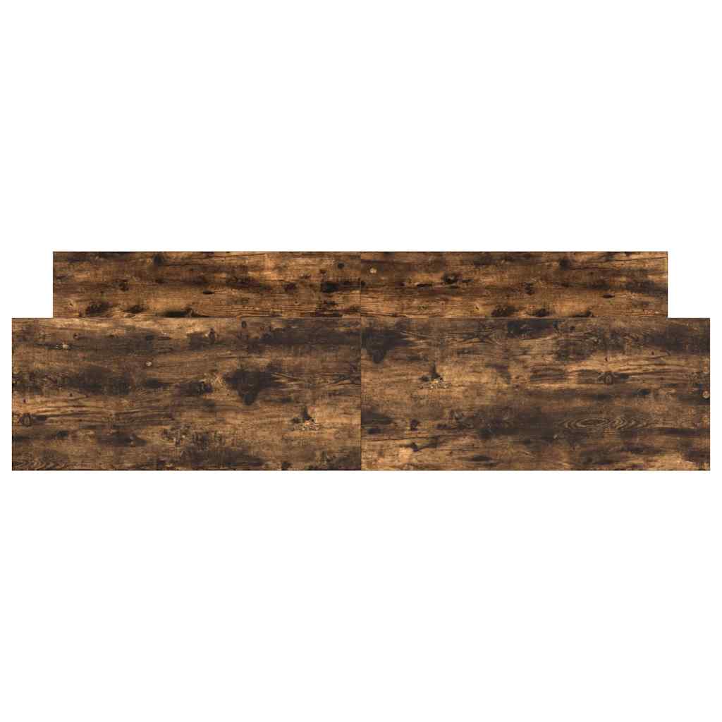 Cadre de lit sans matelas chêne fumé 160x200 cm - XIOS
