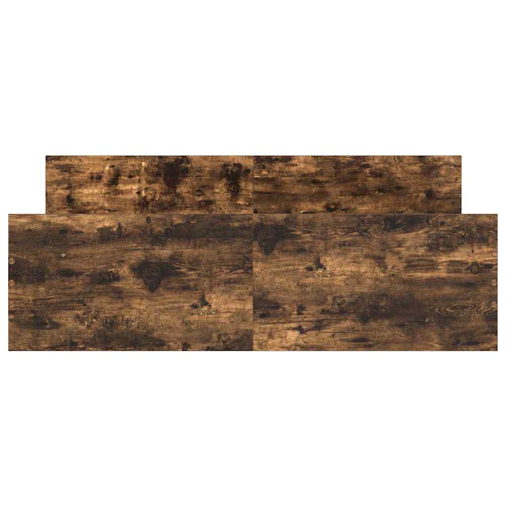 Cadre de lit sans matelas chêne fumé 120x190 cm - XIOS