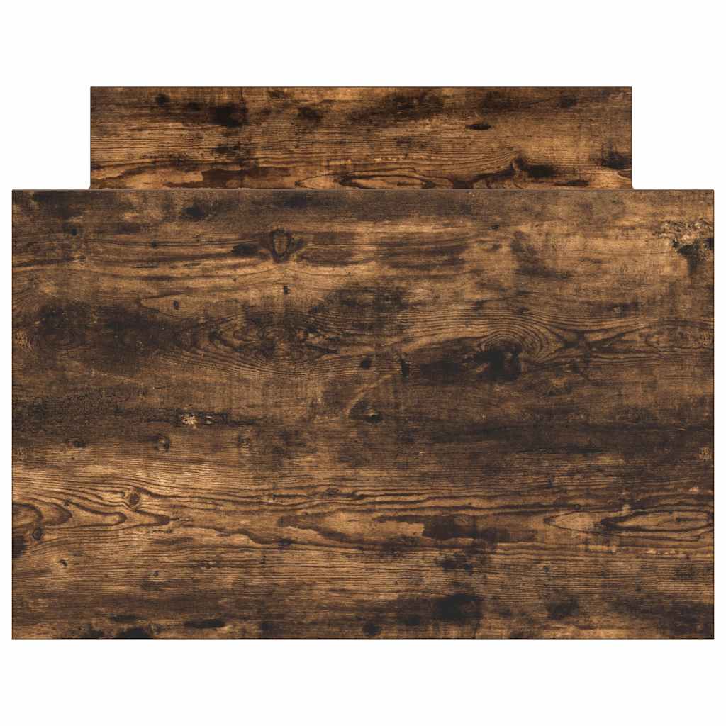 Cadre de lit sans matelas chêne fumé 100x200 cm - XIOS