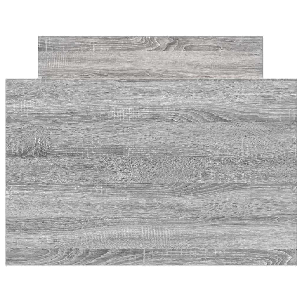 Cadre de lit sans matelas sonoma gris 90x200 cm - XIOS
