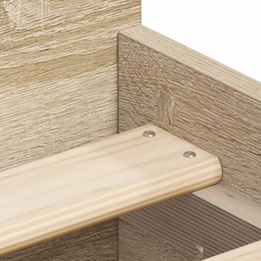 Cadre de lit sans matelas chêne sonoma 75x190 cm - XIOS