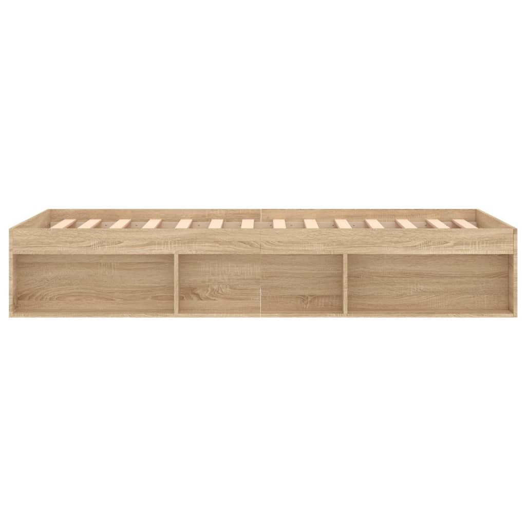 Cadre de lit sans matelas chêne sonoma 90x200 cm - XIOS