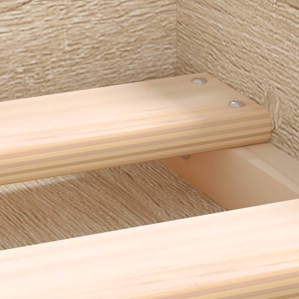 Cadre de lit sans matelas chêne sonoma 90x200 cm - XIOS