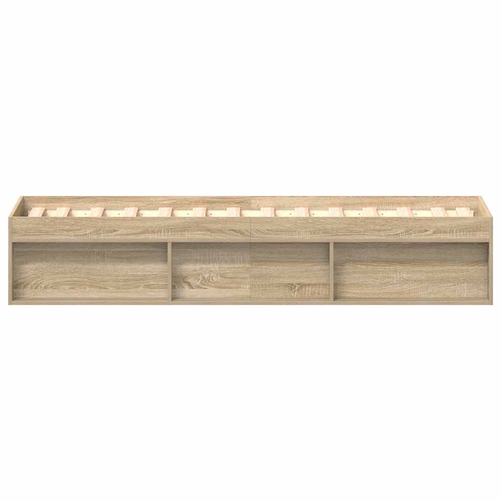 Cadre de lit sans matelas chêne sonoma 90x190 cm - XIOS