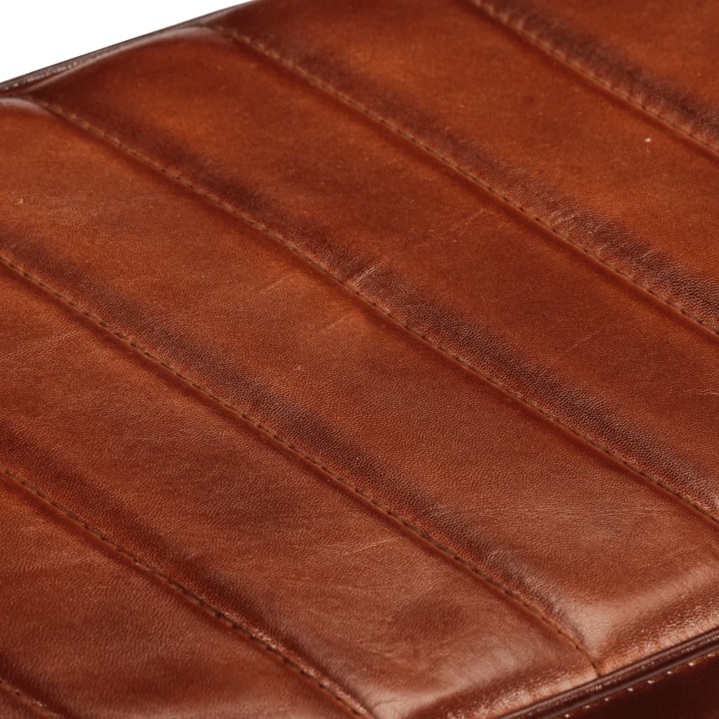 Tabourets de bar lot de 2 marron foncé 40x29,5x53 cm - XIOS