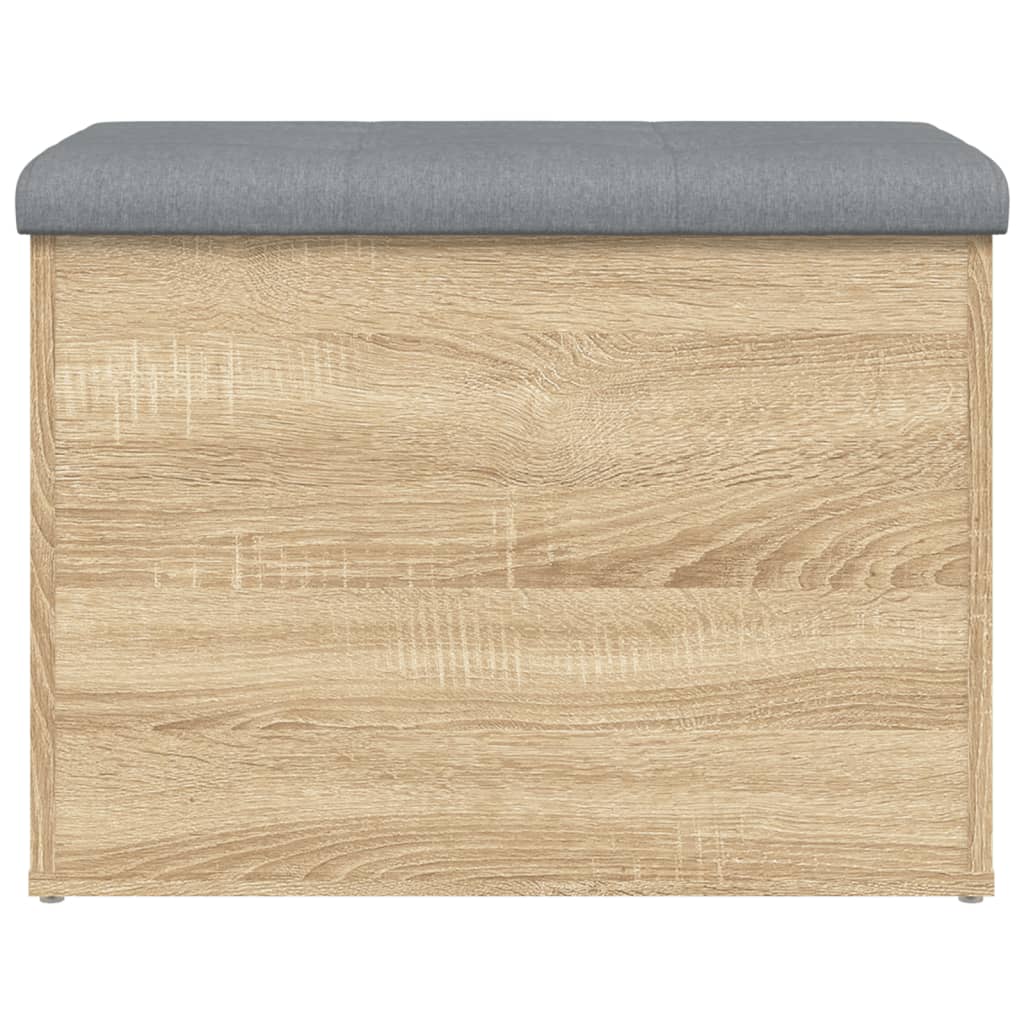 Banc de rangement chêne sonoma 62x42x45 cm bois d'ingénierie - XIOS