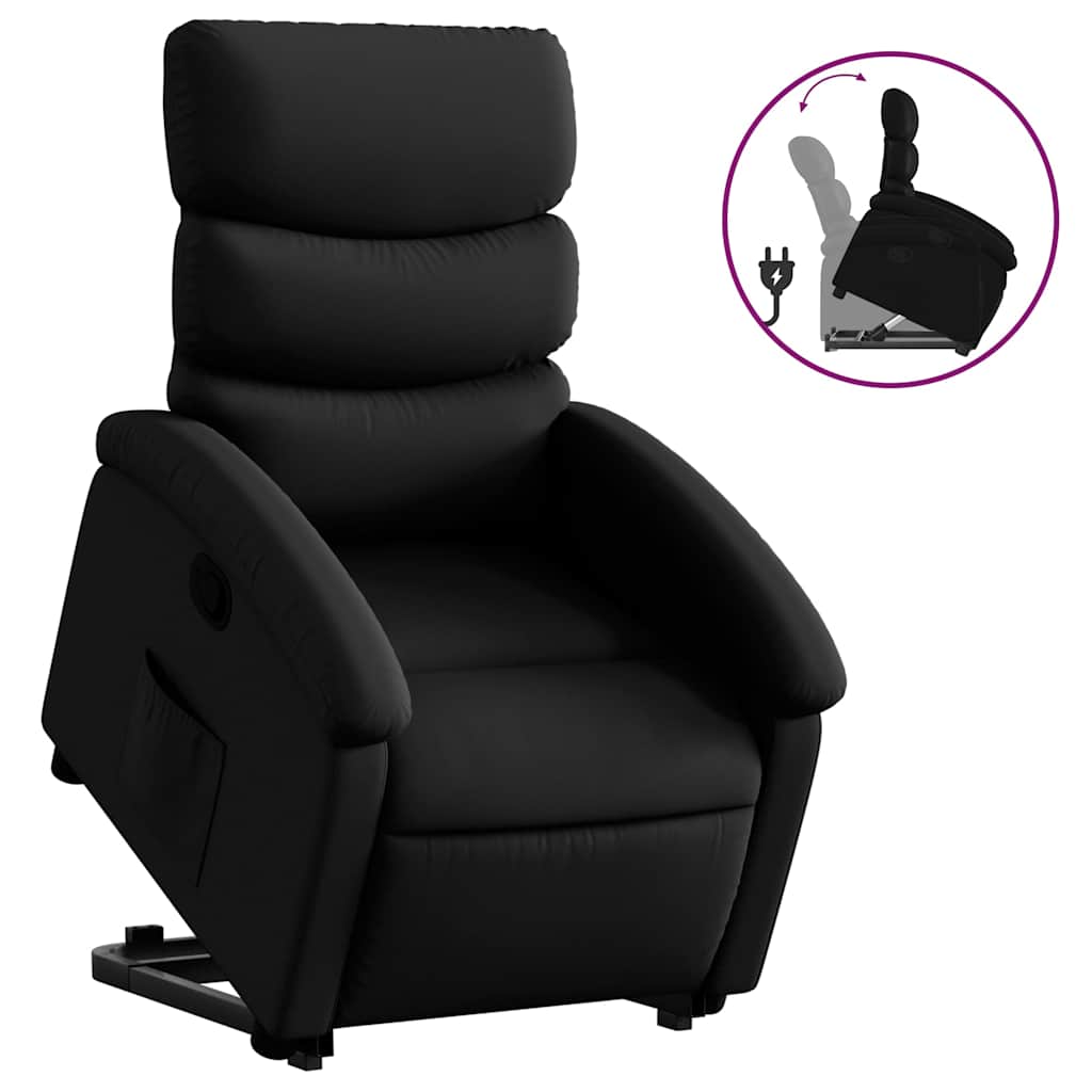 Fauteuil inclinable Noir Similicuir - XIOS