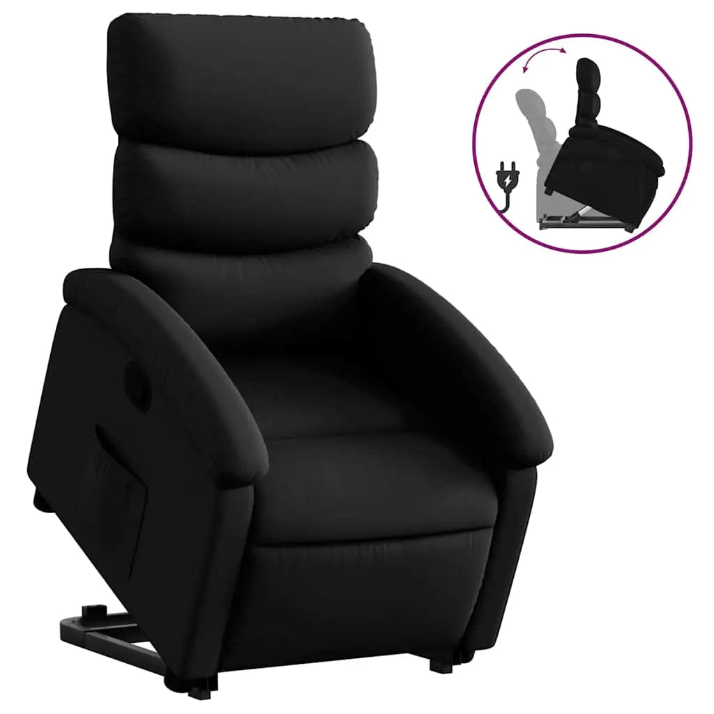 Fauteuil inclinable Noir Similicuir - XIOS