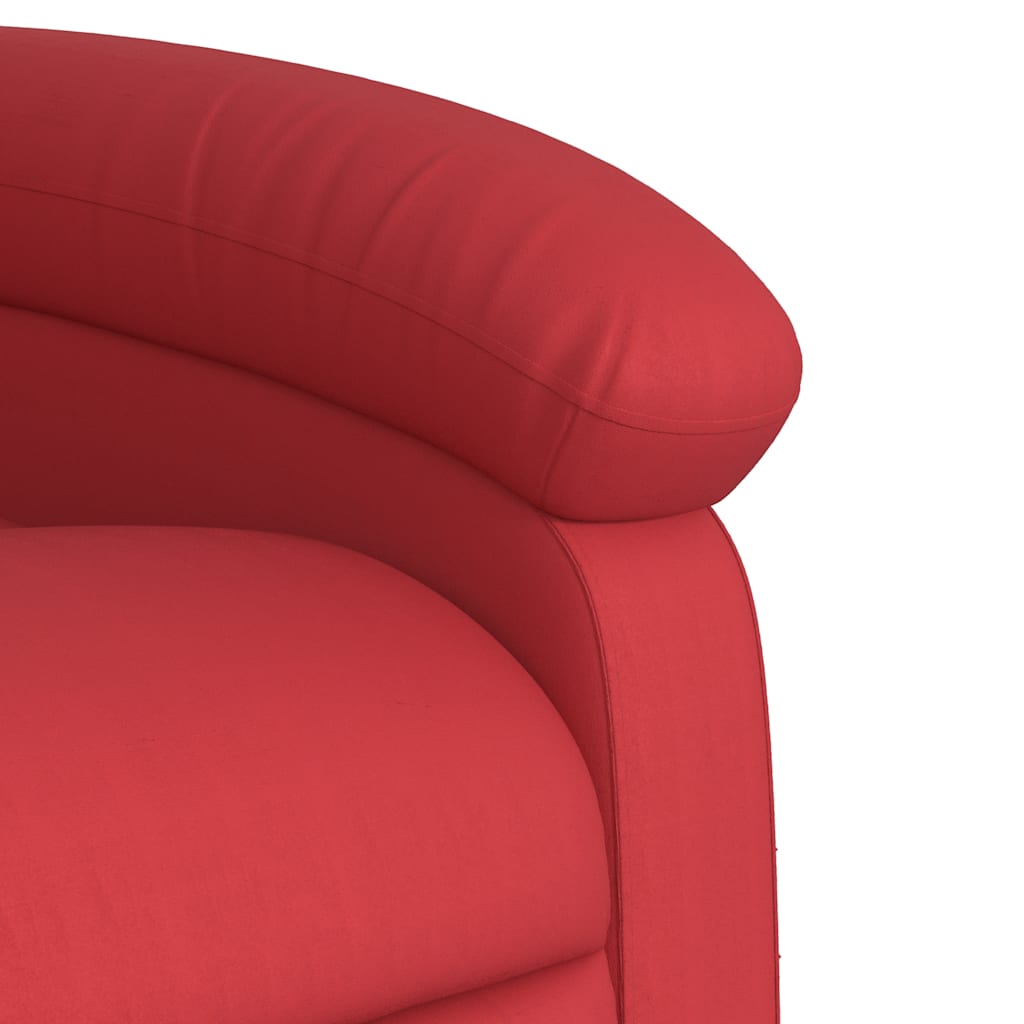 Fauteuil inclinable Rouge Similicuir - XIOS