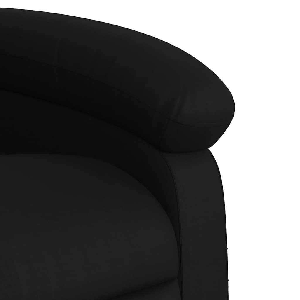 Fauteuil inclinable de massage Noir Similicuir - XIOS