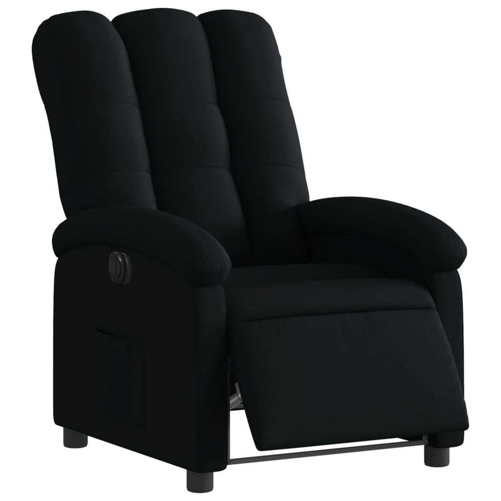 Fauteuil inclinable électrique Noir Tissu - XIOS